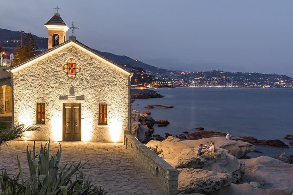 Appartamento Casa Ambra Bordighera Eksteriør billede